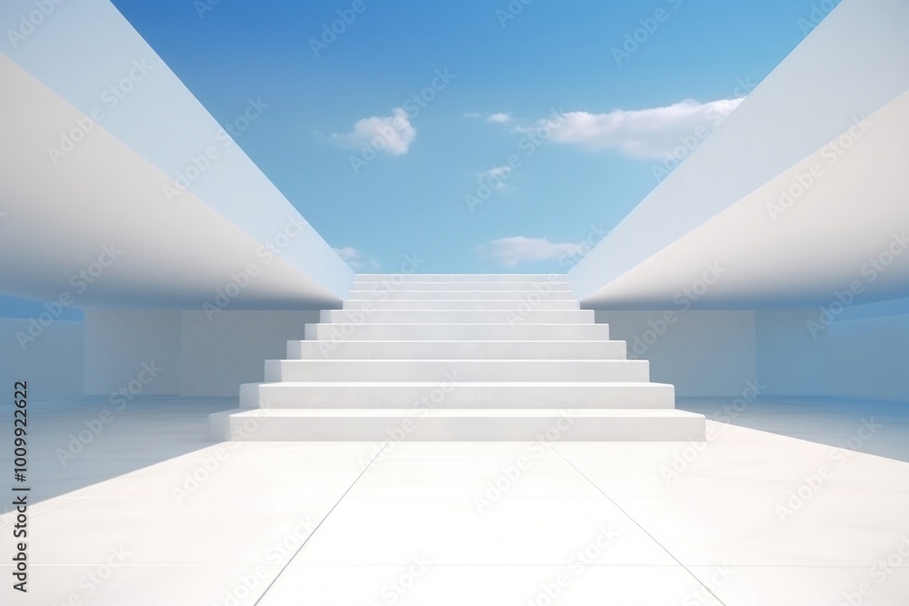 Poster building architecture backgrounds staircase.