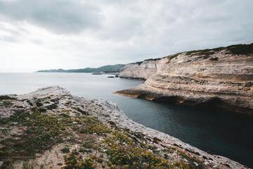 Phare de la Madonetta, bay, cliffs, thyrrenian sea, sea