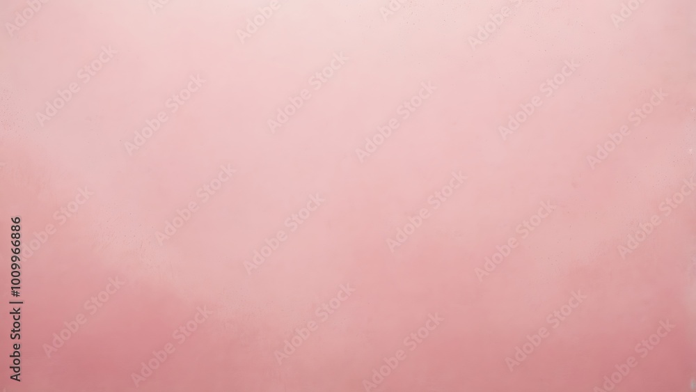 Poster vintage abstract grungy textured gradient background of a soft pink blank old paper with a smooth tr