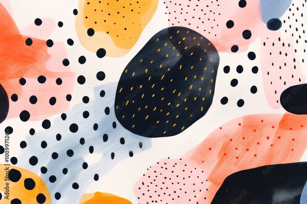 Poster dots backgrounds abstract pattern.