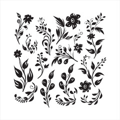 lily of the valley, flower, floral, nature, vector, illustration, leaf, pattern, flowers, plant, design, decoration, spring, art, ornament, summer, blossom, bouquet, element, flora, card, beauty, wall