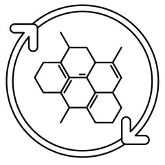 Obraz premium Regenerative medicine icon, Health care