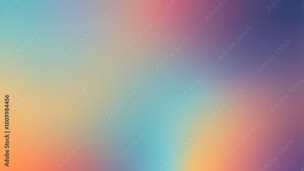 Aufkleber abstract gradient illustration background featuring a smooth transition of colors and blurry texture