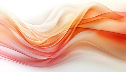 Abstract Background, Smooth Organic Shapes in Pastel Colors, Intricate Details and Soft Glow