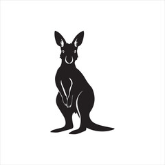 kangaroo illustration,animal, cartoon, vector, illustration, donkey, mammal
