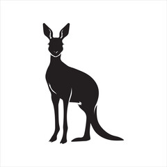 kangaroo illustration,animal, cartoon, vector, illustration, donkey, mammal