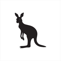 kangaroo illustration, animal, rabbit, cartoon, vector, illustration, bunny, kangaroo, donkey, mammal, hare, funny, easter, cute, art, silhouette, isolated, drawing, nature, white, character, farm, 