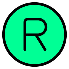 Registered Icon, Trade mark symbol