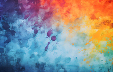 Fototapeta premium Watercolor on abstract background wallpaper