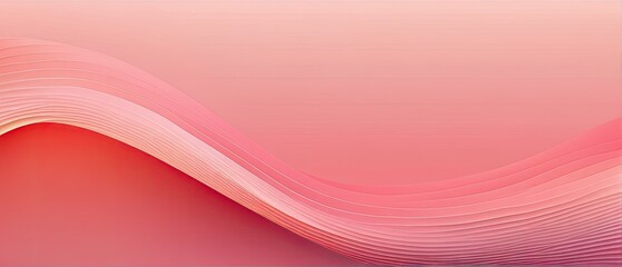 Fototapeta premium Abstract Pink Wave Background