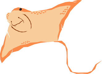 illustration of a cartoon fish