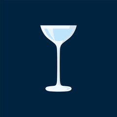 water glass icon vector illustration