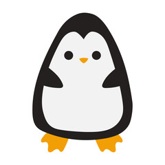 Penguin cute cartoon illustration