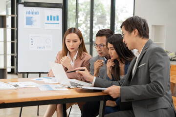 Asian Business Group presents project signings at the office