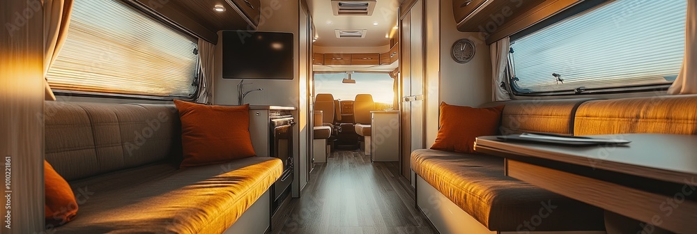 Canvas Prints rv interior, simple, minimalist, natural soft lighting