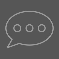 Obraz premium Chat Bubble icon Design