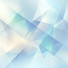 Fototapeta premium 青と緑の幾何学模様の抽象的な背景