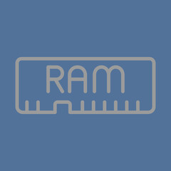 RAM icon Design