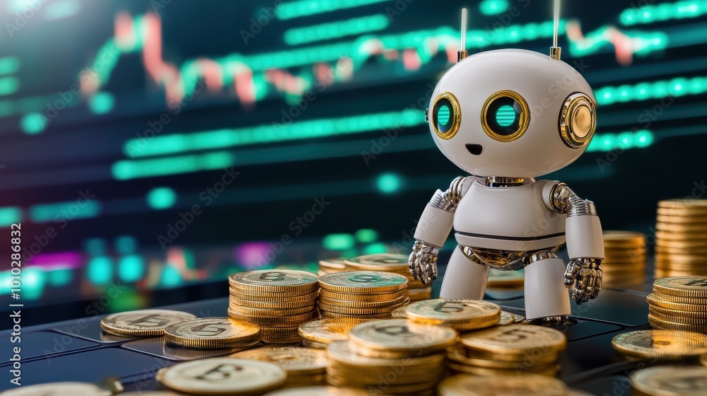Aufkleber artificial intelligence and cryptocurrency trading: a robotic future?