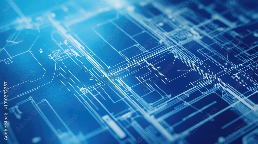 Poster Technical blueprints in abstract innovation