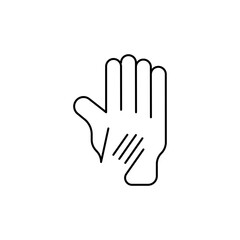 handshake icon, caring for children icon