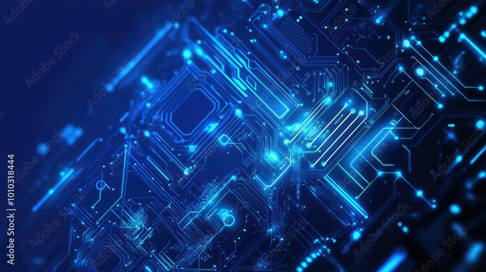 Poster technological abstract concept backgrounds