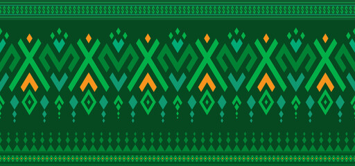 thai traditional lanna green