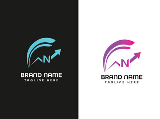  n business logo design 