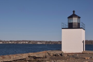 Lighthouse on jetty