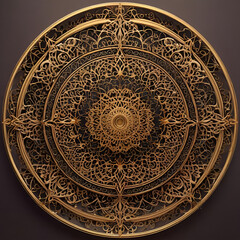 Obraz premium ornamental round ornament