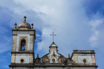 Church of Saint Peter of the Clerics. Pelourinho, historic center of Salvador.