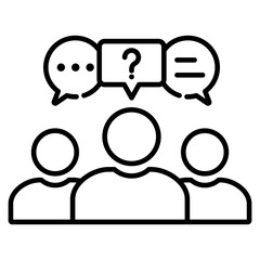 discussion icon