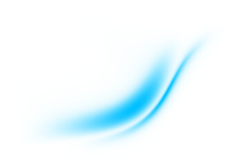 Dynamic blue flowing wave lines design element