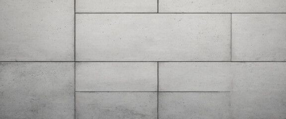 Fototapeta premium Modern style background and cement wall texture. white cement cinder block wall texture - background. Panorama of White Granite Exterior Wall Tiles Pattern with Smooth Surface texture and background. 