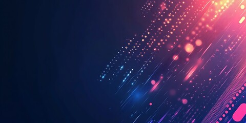 Obraz premium fiber optic background