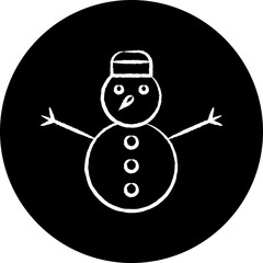 Christmas, New Year Vector Icon element, Isolated white background
