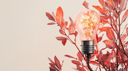 A versatile poster template designed for showcasing innovative concepts, complete with generous text space against a clean white backdrop.