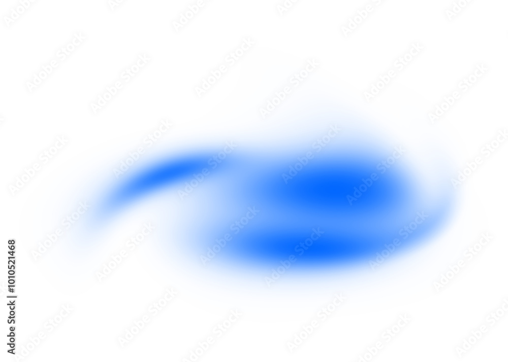 Poster modern abstract glowing wave transparent background. dynamic blue flowing wave lines design element