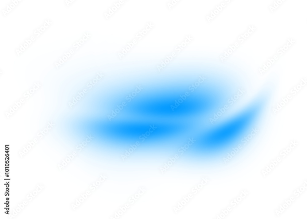 Poster abstract blue gradient wave transparent background. dynamic blue flowing wave lines design element