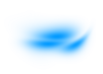 Abstract blue gradient wave transparent background. Dynamic blue flowing wave lines design element