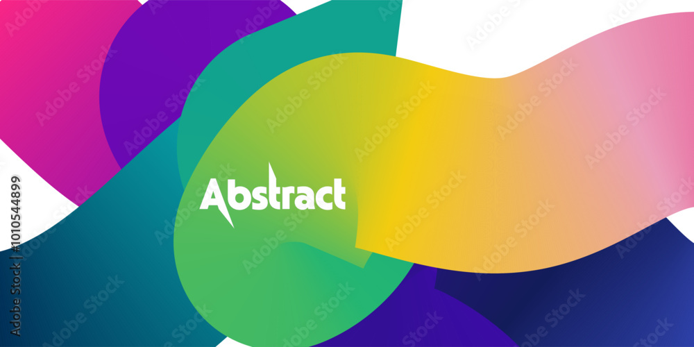 Poster vector 3d abstract background with paper cut shapes. colorful carving art. paper craft landscape wit