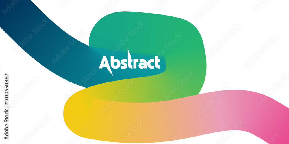 Poster vector 3d abstract background with paper cut shapes. colorful carving art. paper craft landscape wit