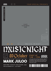 Music Night Flyer