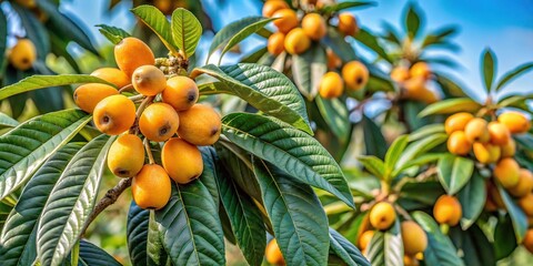 Forced Perspective diseases on the Japanese medlar tree, Loquat Tree