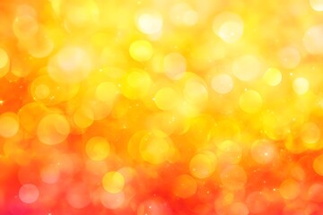 Obraz premium Abstract Yellow Orange Bokeh Background