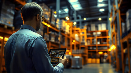 Warehouse Inventory Management with Digital Tablets