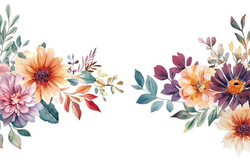 Beautiful bouquet of assorted flowers in vibrant colors, ideal for decoration and design projects.