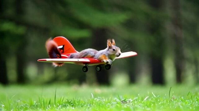 animal pilot and plane ride is so cool