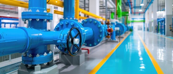 Industrial Water Treatment Pipelines and Valves