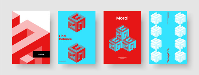 Geometric Book Cover Layout. Abstract Report Template. Isolated Flyer Design. Banner. Poster. Brochure. Background. Business Presentation. Brand Identity. Pamphlet. Notebook. Catalog. Journal